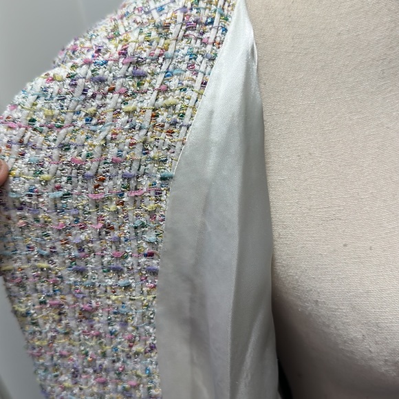 Gorgeous Helene Berman London Tweed Alice Edge to Edge Coat NWT - Picture 5 of 8